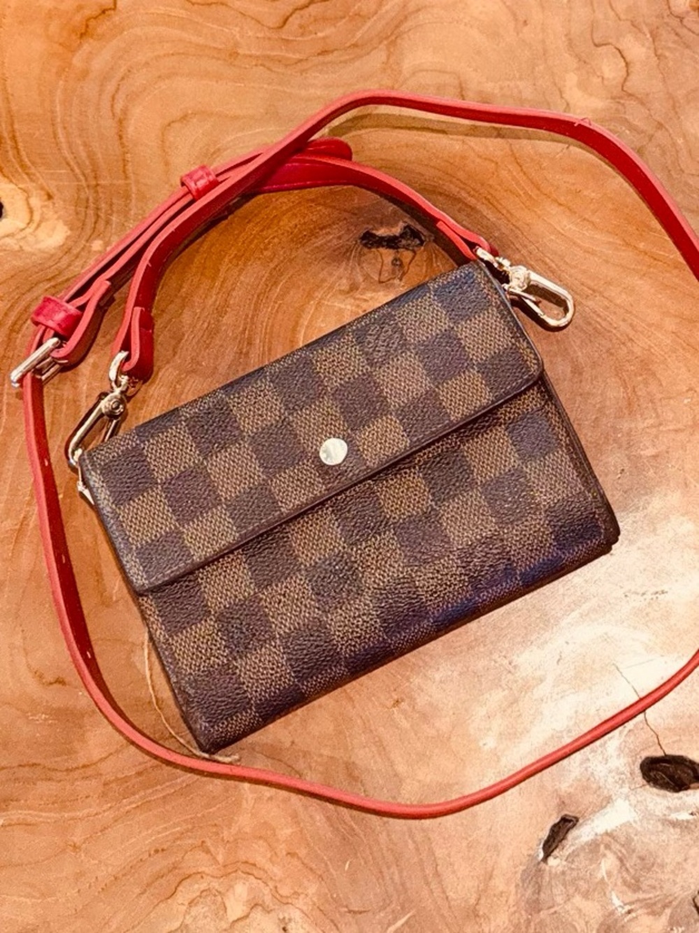 Just in 🔥 Louis Vuitton Damier Porte Tresor Etui Papiers Trifold Wallet - Picture 3 of 15
